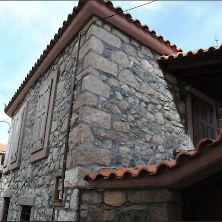 Wood And Stone In The Path Of Lava Villa Antissa Dış mekan fotoğraf